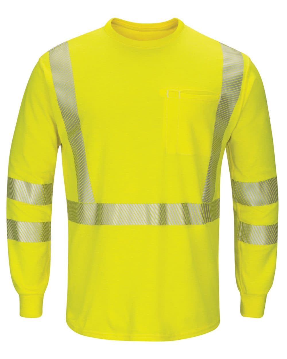 Image for Men's Tall Hi-Visibility Lightweight Long Sleeve T-Shirt - SMK8T