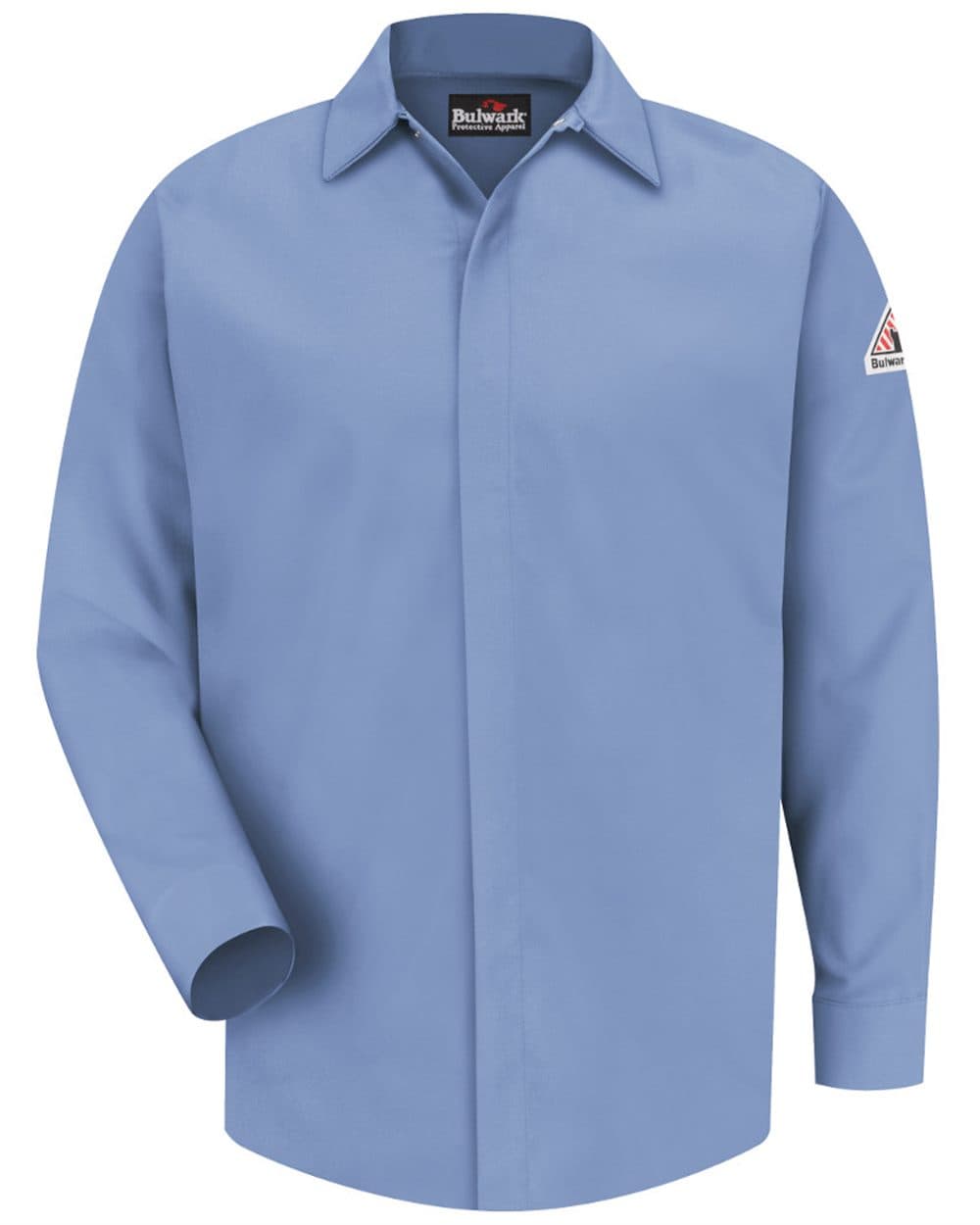Image for Men's Tall Concealed-Gripper Pocketless Long Sleeve Shirt - CoolTouch® 2 - SMS2T