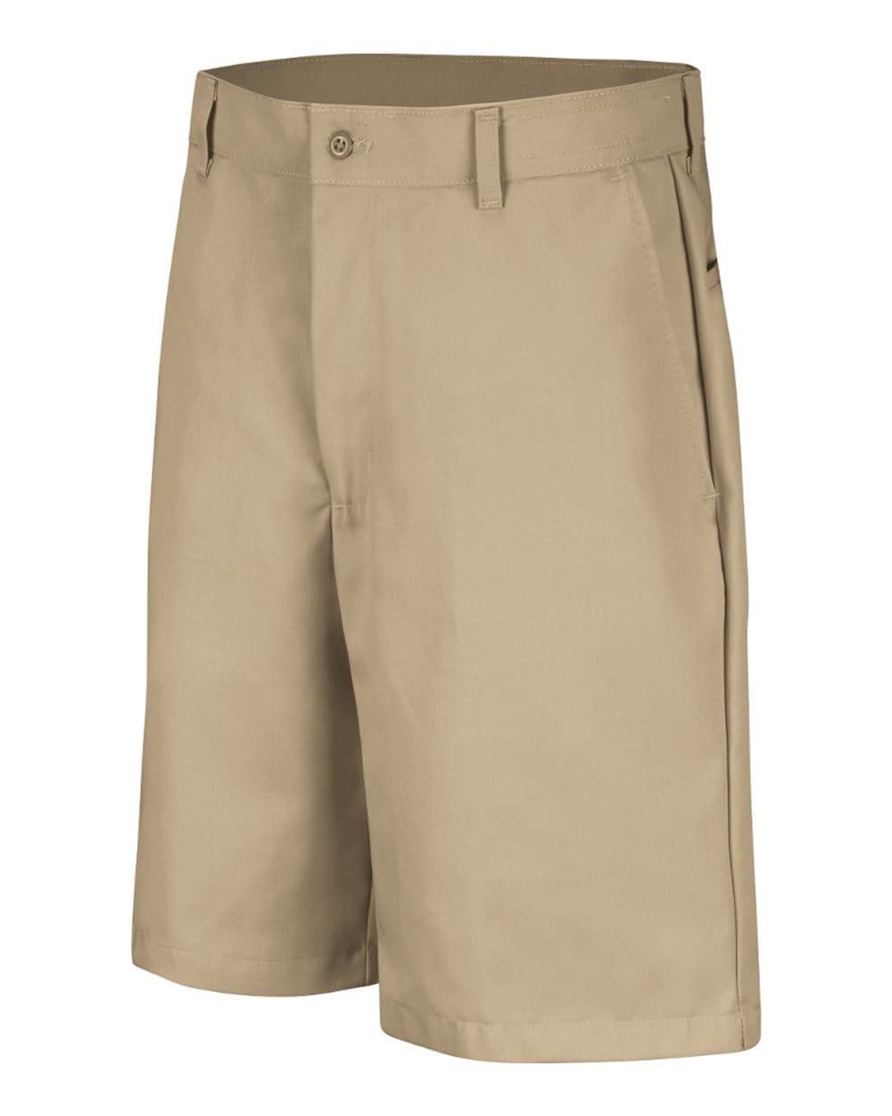 Image for Men's Extended Sizes Cotton Casual Plain Front Shorts - PC26EXT
