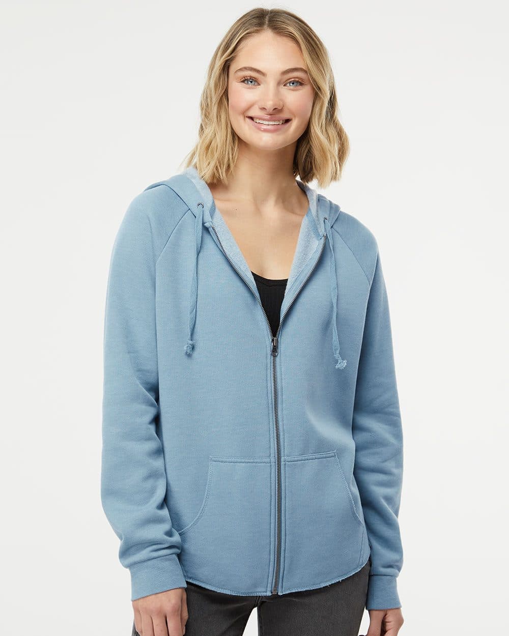 Image for Women's California Wave Wash Full-Zip Hooded Sweatshirt - PRM2500Z