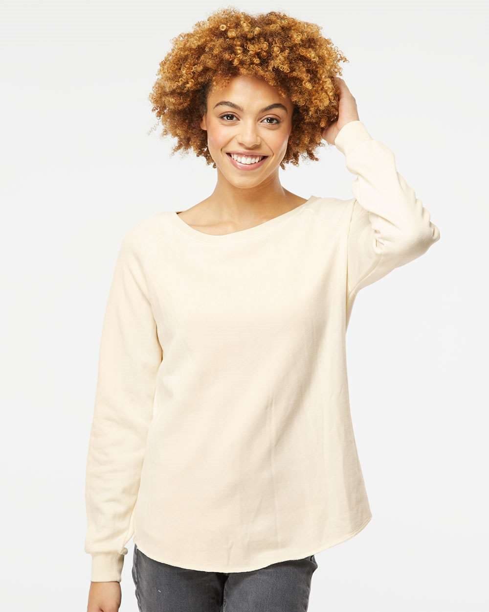 Image for Women's California Wave Wash Crewneck Sweatshirt - PRM2000