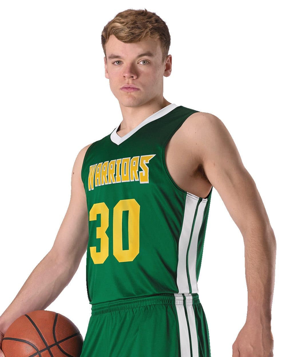Image for Men's Single Ply Basketball Jersey - 538J
