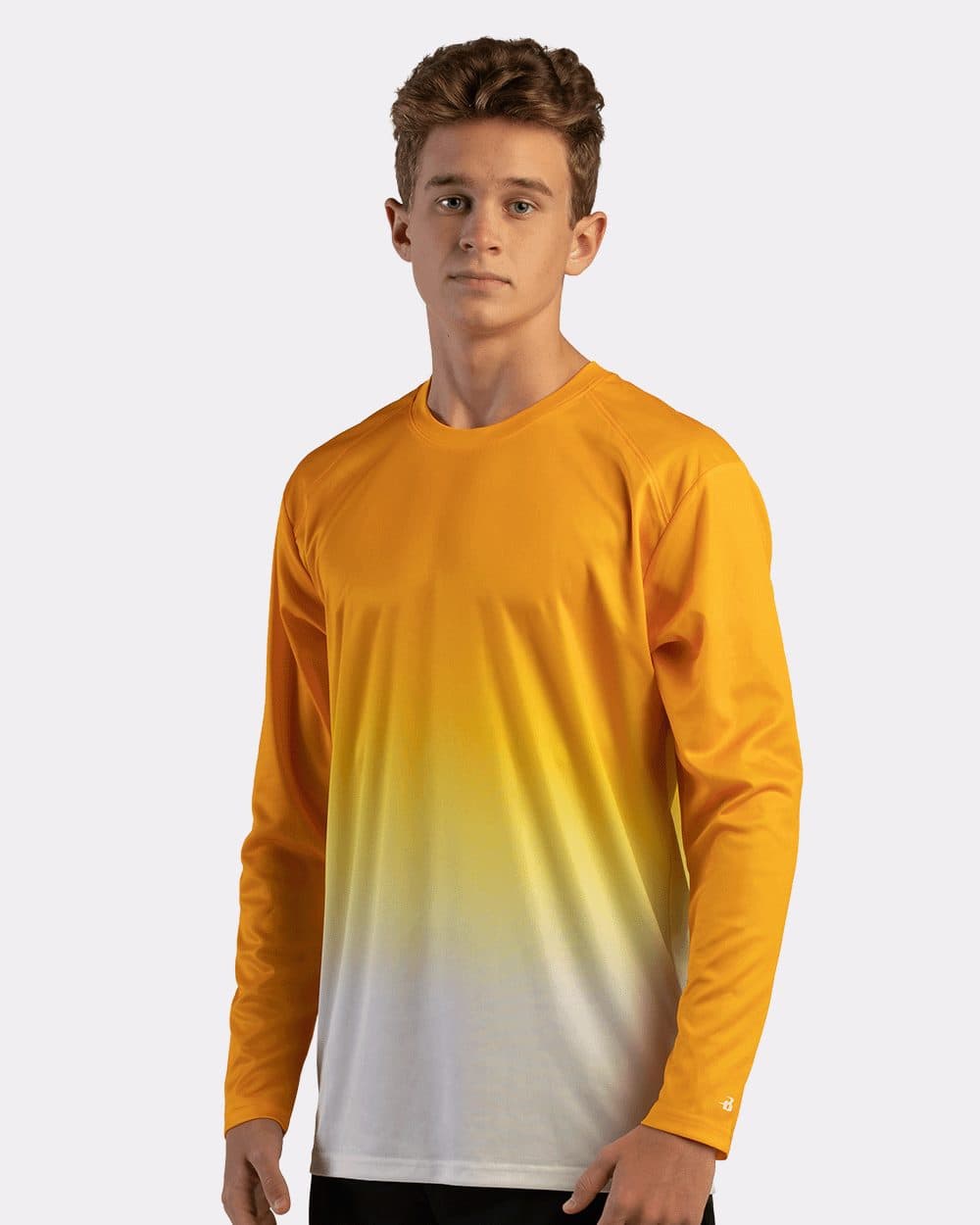 Image for Men's Ombre Long Sleeve T-Shirt - 4204
