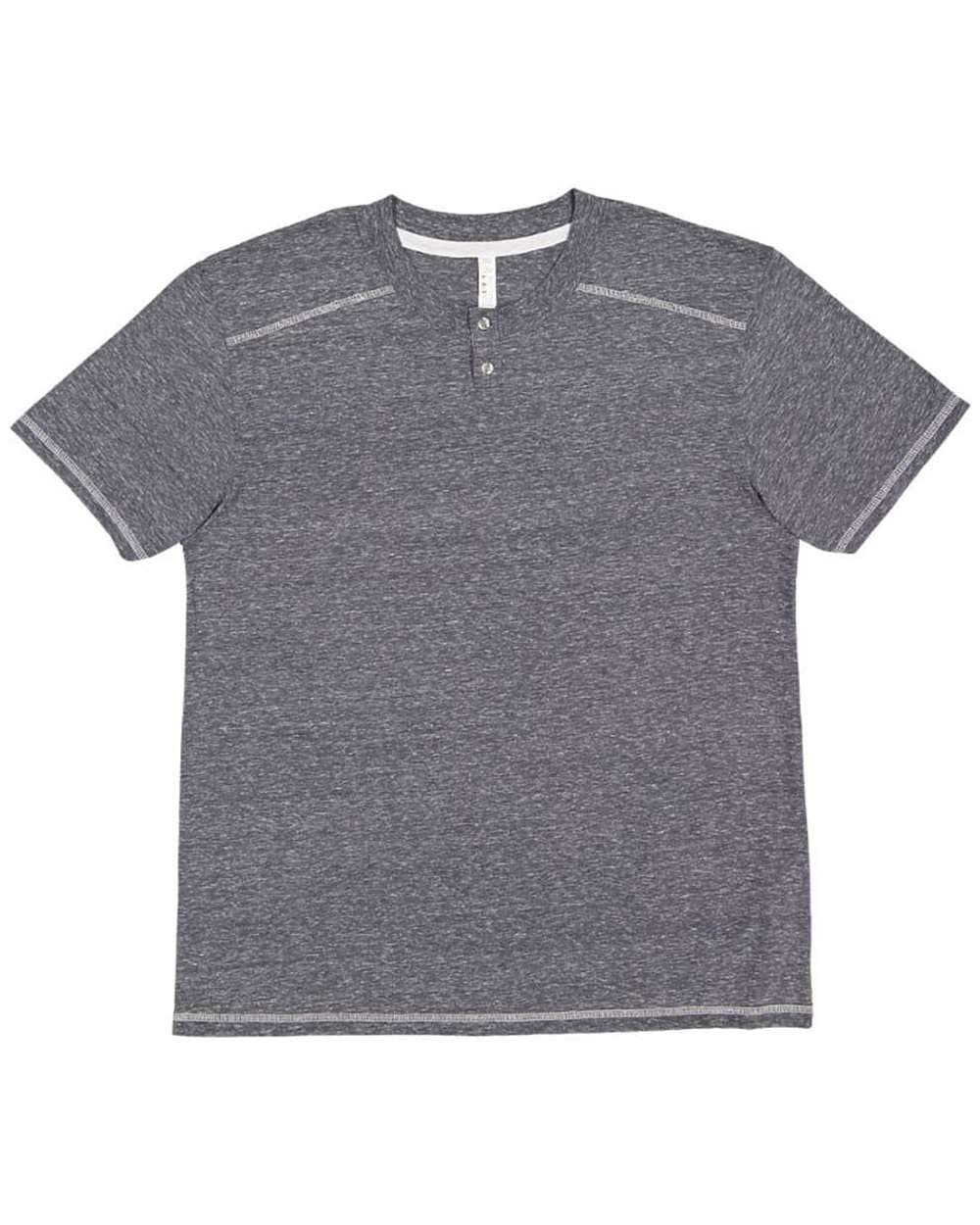 Image for Harborside Mélange Jersey Henley - 6992