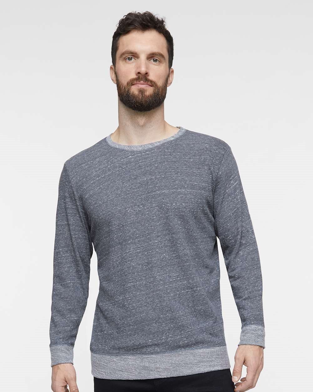 Image for Unisex Harborside Mélange French Terry Pullover - 6965