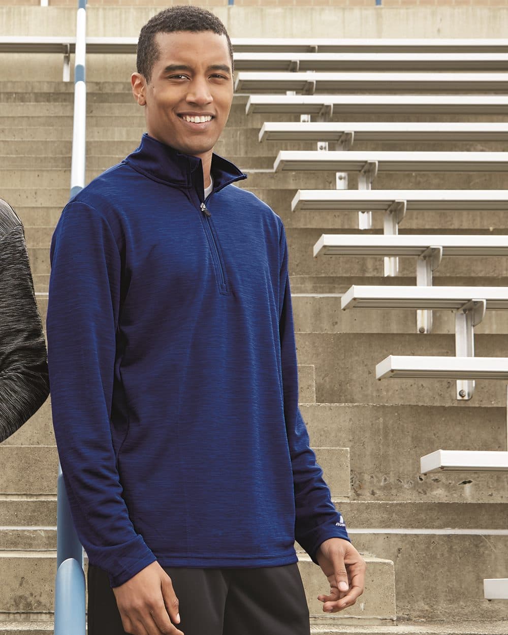 Image for Striated Quarter-Zip Pullover - QZ7EAM