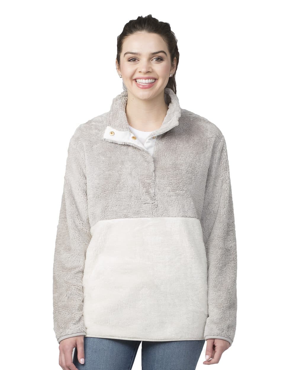 Image for Fuzzy Fleece Pullover - FZ01