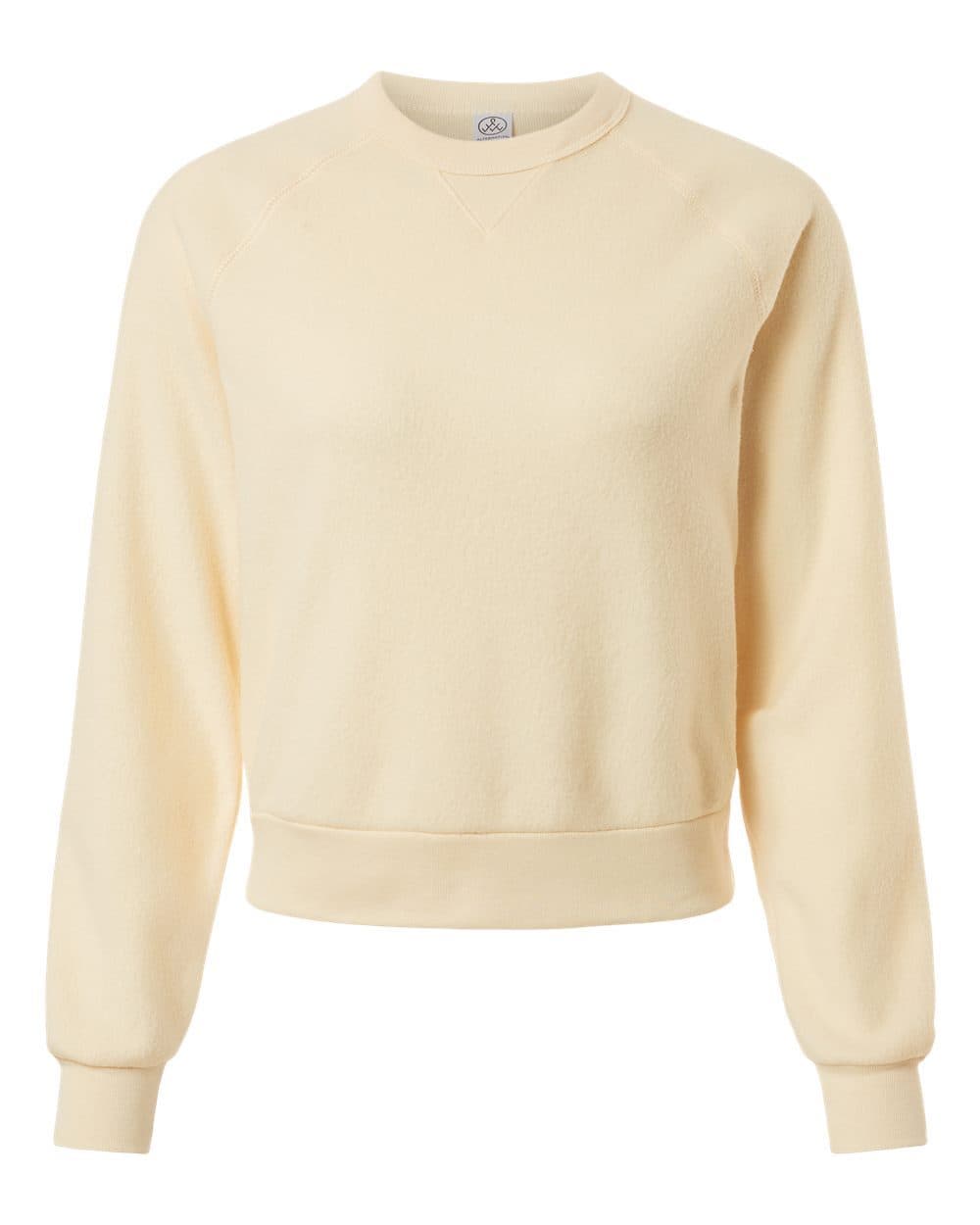 Image for Women's Eco-Teddy Baby Champ Crewneck Sweatshirt - 43130