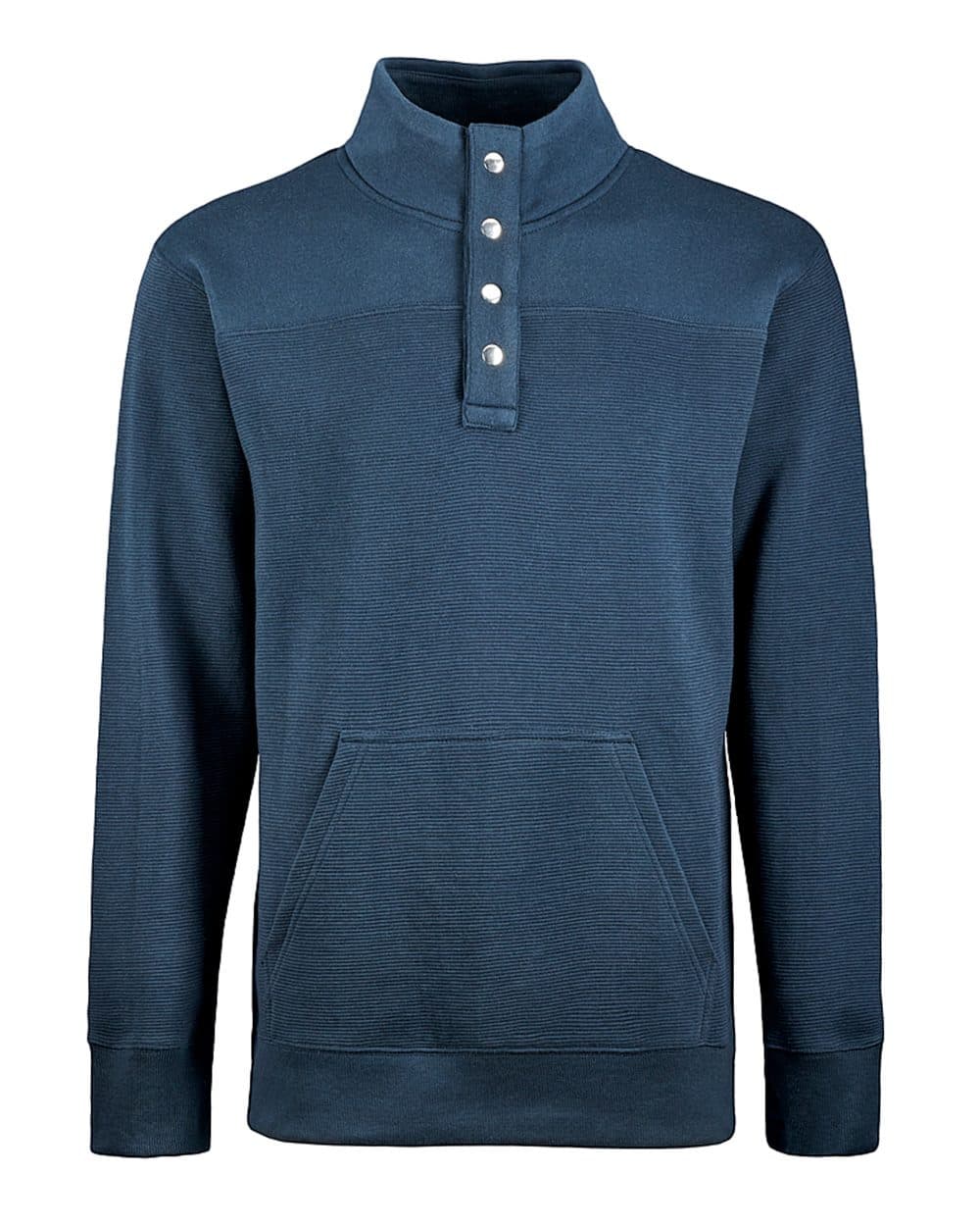 Image for Men's Ripple Fleece Snap Sweatshirt - 8708