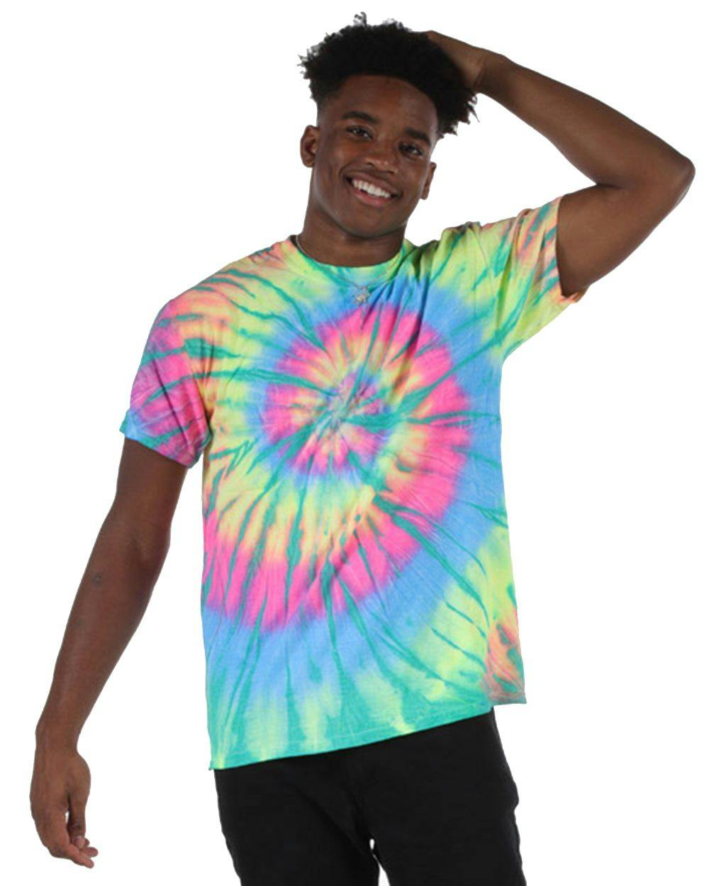 Image for Neon Rush Tie-Dyed T-Shirt - 200NR