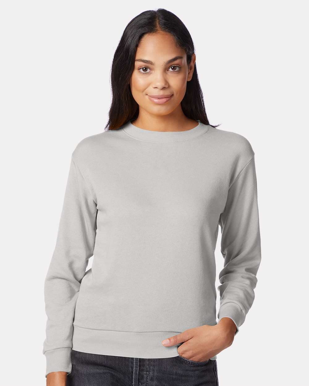 Image for Women's Eco-Washed Terry Throwback Pullover - 9903ZT