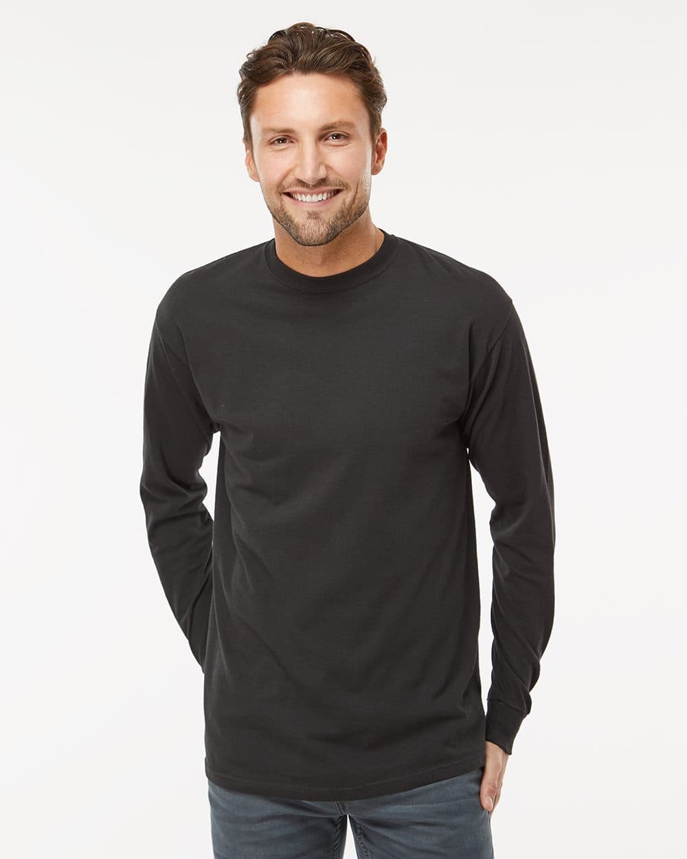 Image for Unisex Gold Soft Touch Long Sleeve T-Shirt - 4820