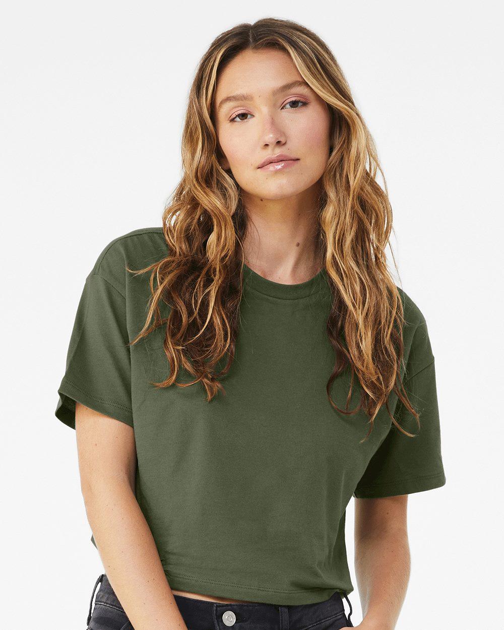 Image for Women's Jersey Crop Tee - 6482