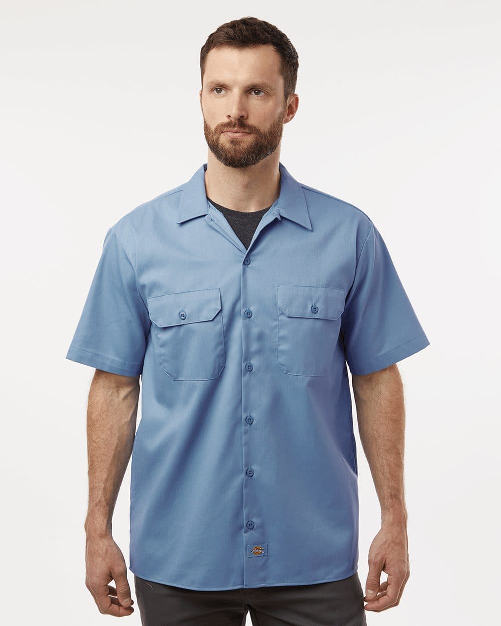 Image for Short Sleeve Work Shirt - Tall Sizes - 2574T