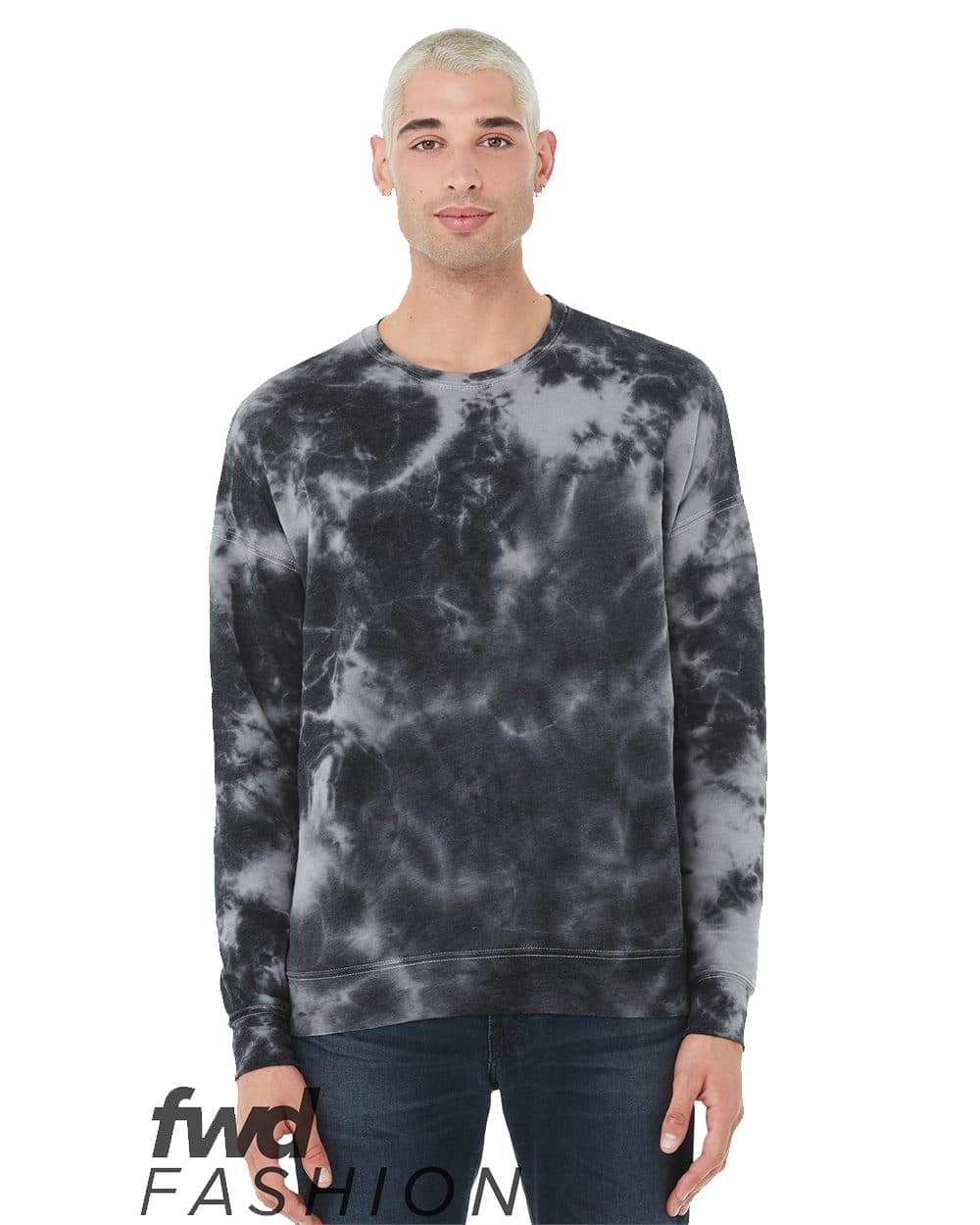 Image for FWD Fashion Tie-Dyed Crewneck Sweatshirt - 3945RD