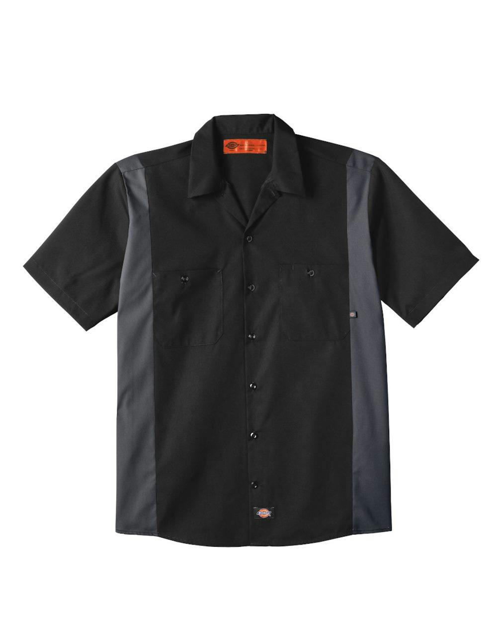 Image for Industrial Colorblocked Short Sleeve Shirt - LS524