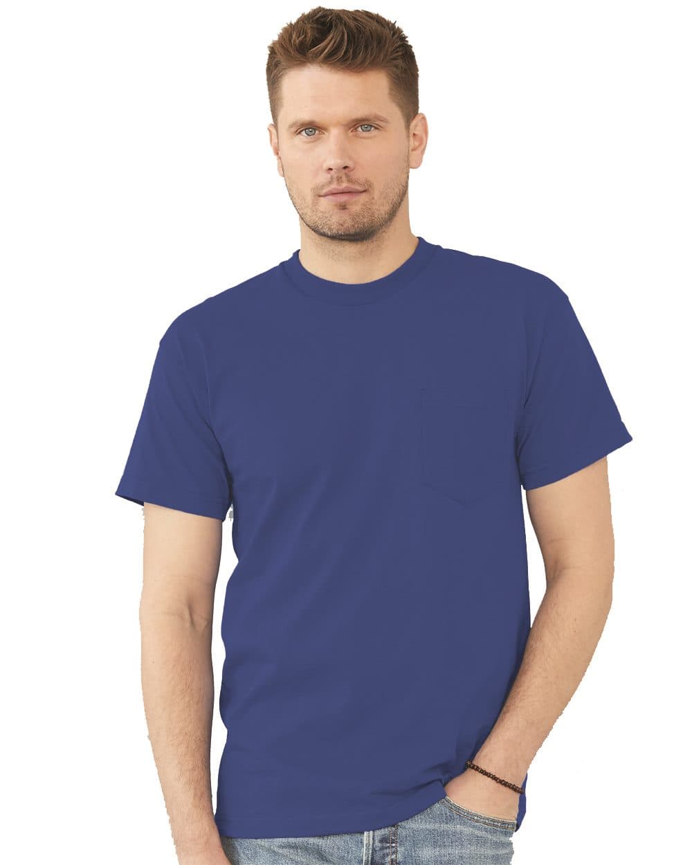 Image for Unisex USA-Made Pocket T-Shirt - 7100