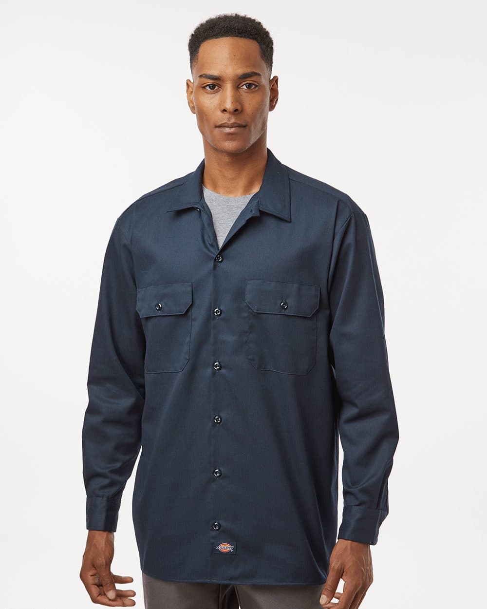 Image for Long Sleeve Work Shirt - Tall Sizes - 5574T