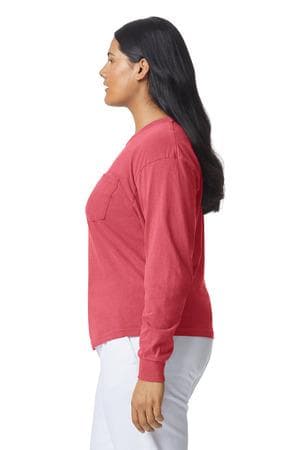 Image for COMFORT COLORS Heavyweight Ring Spun Long Sleeve Pocket Tee. 4410