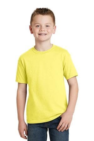 Image for Hanes - Youth EcoSmart 50/50 Cotton/Poly T-Shirt. 5370