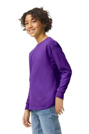 Image for Gildan Youth Heavy Cotton 100% Cotton Long Sleeve T-Shirt. 5400B