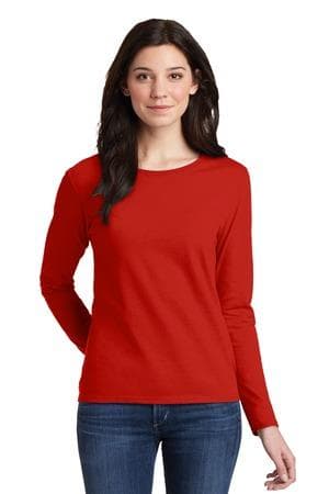 Image for Gildan Ladies Heavy Cotton 100% Cotton Long Sleeve T-Shirt. 5400L