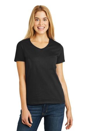 Image for DISCONTINUED Hanes Ladies ComfortSoft V-Neck Tee. 5780