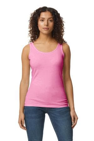 Image for Gildan Softstyle Junior Fit Tank Top. 64200L
