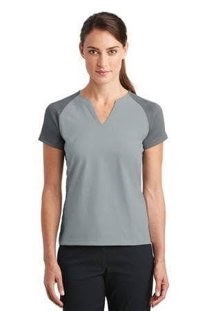 Image for DISCONTINUED Nike Ladies Dri-FIT Stretch Woven V-Neck Top. 838960