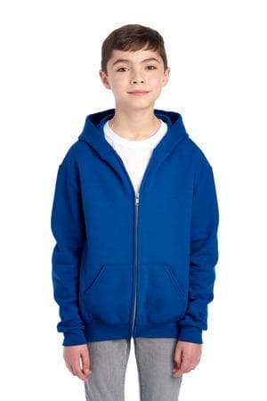 Image for Jerzees - Youth NuBlend Full-Zip Hooded Sweatshirt. 993B