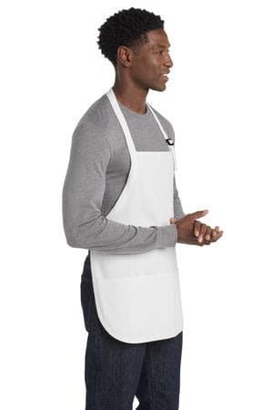 Image for Port Authority Medium-Length Apron with Pouch Pockets. A510