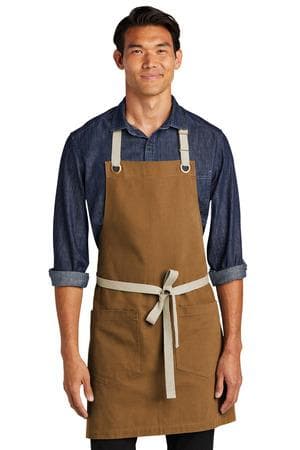 Image for Port Authority Canvas Full-Length Two-Pocket Apron A815