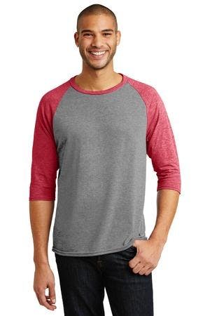 Image for DISCONTINUED Anvil Tri-Blend 3/4-Sleeve Raglan Tee. AN6755