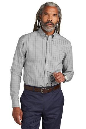 Image for Brooks Brothers Wrinkle-Free Stretch Patterned Shirt BB18008