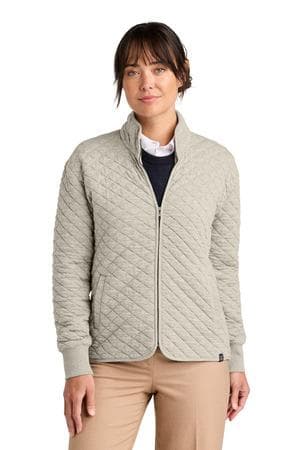 Image for Brooks Brothers Women's Diamond Quilt Full-Zip BB18213