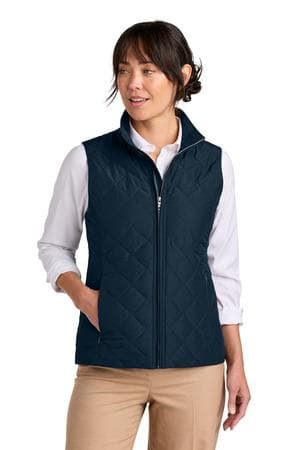 Image for Brooks Brothers Women's Quilted Vest BB18603