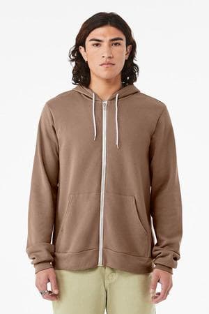 Image for BELLA+CANVAS Unisex Sponge Fleece Full-Zip Hoodie. BC3739