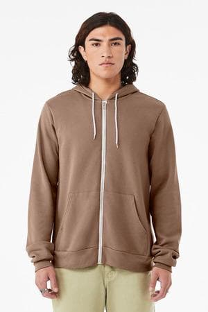 Image for BELLA+CANVAS Unisex Sponge Fleece Full-Zip Hoodie. BC3739