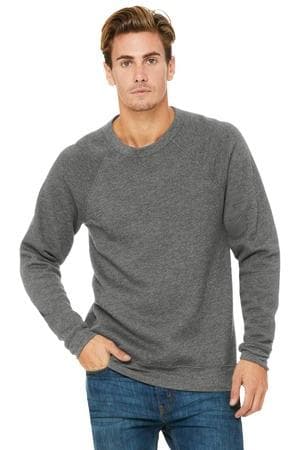 Image for BELLA+CANVAS Unisex Sponge Fleece Raglan Sweatshirt. BC3901