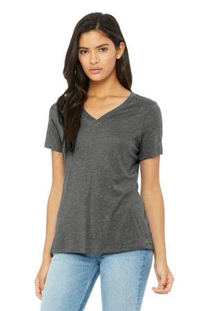 Image for BELLA+CANVAS Women's Relaxed Triblend V-Neck Tee BC6415