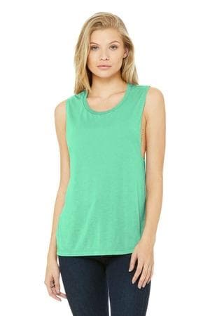 Image for BELLA+CANVAS Women's Flowy Scoop Muscle Tank. BC8803