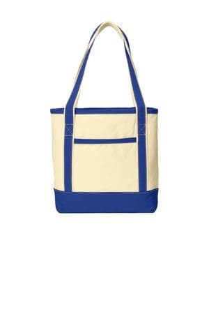 Image for Port Authority Medium Cotton Canvas Boat Tote. BG412