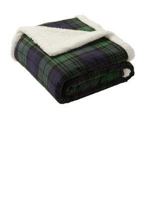 Image for Port Authority Flannel Sherpa Blanket. BP43