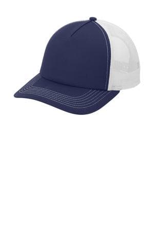 Image for Port Authority Low-Profile Snapback 5-Panel Trucker Cap C115LP