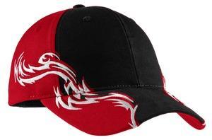 Image for Port Authority Colorblock Racing Cap with Flames. C859