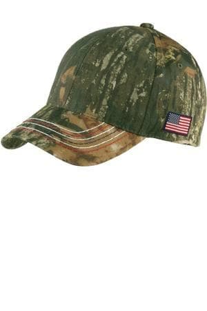 Image for Port Authority Americana Contrast Stitch Camouflage Cap. C909