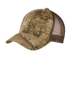 Image for Port Authority Structured Camouflage Mesh Back Cap. C930