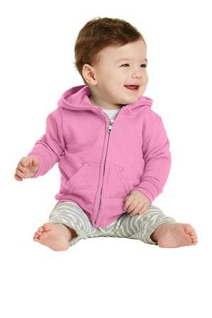 Image for Port & Company Infant Core Fleece Full-Zip Hooded Sweatshirt. CAR78IZH