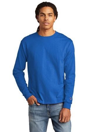 Image for Champion Heritage 5.2-Oz Jersey Long Sleeve Tee CC8C