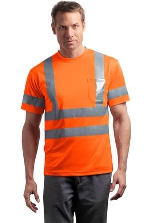 Image for CornerStone - ANSI 107 Class 3 Short Sleeve Snag-Resistant Reflective T-Shirt. CS408